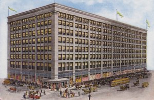 Chicago: (barevné foto): Siegel, Cooper and Co, State and Van Buren Streets (barevné foto) od American Photographer
