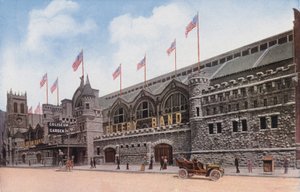 Chicago: (barevné foto): The Coliseum, Wabash Avenue, poblíž 16. ulice (barevné foto) od American Photographer