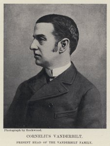 Cornelius Vanderbilt (černobílá fotografie) od American Photographer