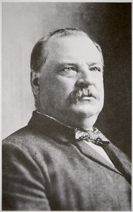 Grover Cleveland (černobílá fotografie) od American Photographer
