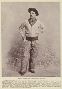 Harry Shanton, americký kovboj