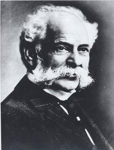 Henry J. Heinz, zakladatel společnosti zpracovaných potravin, kolem roku 1900 (černobílá fotografie) od American Photographer