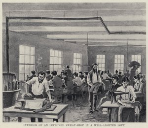 Interiér vylepšené teplárny v dobře osvětleném podkroví (černobílá fotografie) od American Photographer