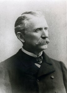 James B. Hume, šéf detektivů Wells Fargo (černobílá fotografie) od American Photographer