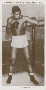 Joe Louis (1914-1981), americký mistr světa v těžké váze od American Photographer