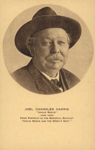 Joel Chandler Harris (1848-1908), americký novinář, spisovatel a folklorista (čb fotografie) od American Photographer
