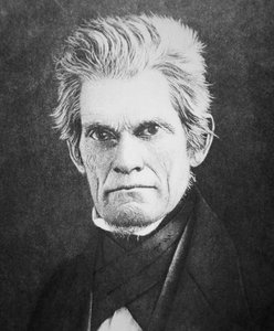 John C. Calhoun (1782-1850) (černobílá fotografie) od American Photographer
