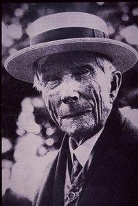 John D Rockefeller, kolem roku 1930 (černobílá fotografie) od American Photographer