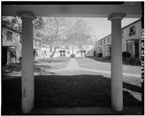 John Hope Homes (veřejné bydlení), ohraničené Larkinem, Dora, Spelman Streets & Lane, Atlanta, Fulton County, GA (č/b foto) od American Photographer