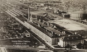 Lincoln Motor Company divize Ford Motor Company, Detroit, Michigan od American Photographer