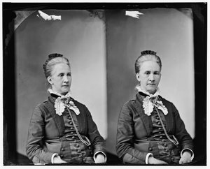 Lockwood, Belva. Lawyer, DC (slavný právník a jezdec na kole) od American Photographer