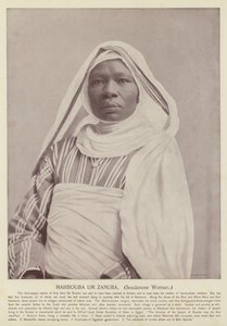 Mahbouba Um Zanuba, Soudanská žena