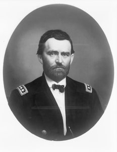 Generálmajor Ulysses S. Grant, kolem roku 1866 (chromolitograf) od American Photographer