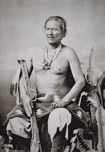 Manuelito (1818-93) hlavní náčelník národa Navajo 1870-84 od American Photographer