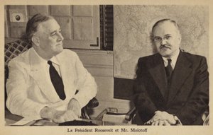 Molotov a Roosevelt od American Photographer