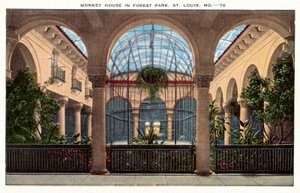 Monkey House, Forest Park, St Louis, Missouri, USA (barevné foto) od American Photographer