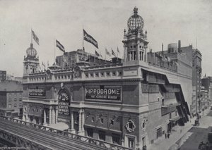 New York: New York Hippodrome (čb fotografie) od American Photographer