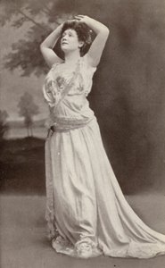 Olive Fremstadová jako Venuše v představení "Tannhauser" (čb foto) od American Photographer