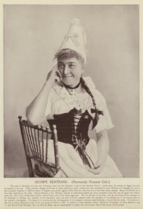 Olympe Bertrand, Normandská rolnická dívka