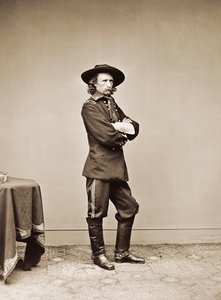 Portrét generála George Armstronga Custera od American Photographer