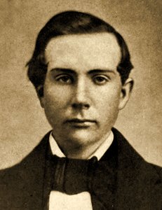 Portrét Johna D. Rockefellera ve věku 18 let, 1857