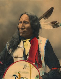 Portrét náčelníka Oglaly Siouxů udeří nosem od American Photographer
