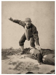 Portrét Paula Cooka, Louisville Colonels od American Photographer