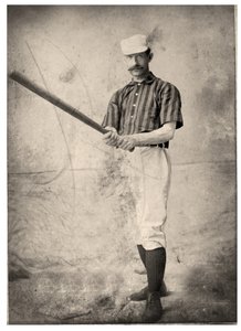 Portrét Tima Keefa, New York Giants, 1889 od American Photographer