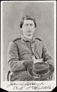 Portrét vojáka (čb fotografie) od American Photographer