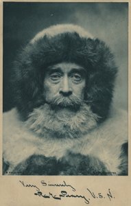 Robert Peary (1856-1920), americký arktický badatel (čb fotografie) od American Photographer