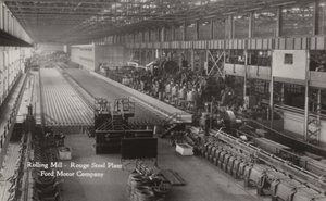 Válcovna, Rouge Steel Plant; Ford Motor Company, Dearborn, Michigan od American Photographer