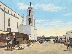 Pouliční scéna, Juarez, Mexiko (barevné foto) od American Photographer