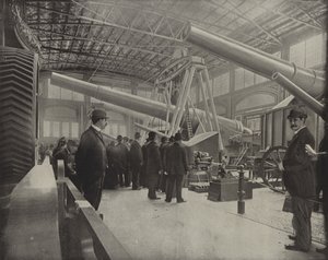 Výstava zbraní Krupp od American Photographer