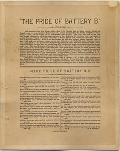 The Pride of Battery B, Frank H Gassaway, zadní strana 336830 (foto alba) od American Photographer