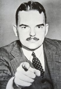 Thomas E. Dewey (1909-71) (černobílá fotografie) od American Photographer