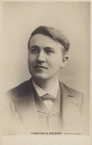 Thomas Edison (1847-1931), americký vynálezce od American Photographer