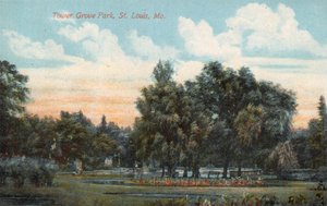 Tower Grove Park, St Louis, Mo (barevné foto) od American Photographer