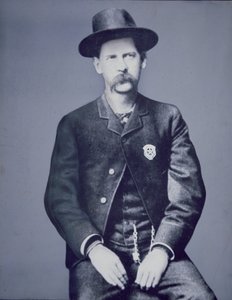 Wyatt Earp (1848-1929) Červen od American Photographer