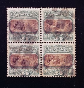 24-centové podepsání Deklarace nezávislosti blok 4, 1869 od American School