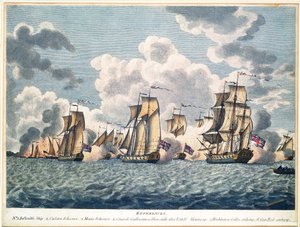 Popis zasnoubení na jezeře Champlain od American School