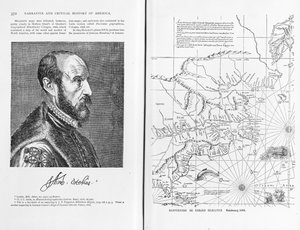 Abraham Ortel Oretelius (1527-98) a jeho mapa světa z roku 1569, ilustrace z 