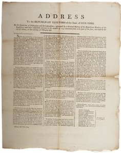 Projev k republikánským voličům státu New York, 6. dubna 1804 od American School