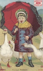 Reklama na Jamese Pylese Pearlinea, cca 1880 od American School
