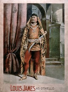 Reklama na Louis James jako Othello od American School