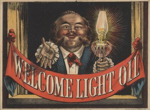 Reklama na Welcome Light Oil od American School