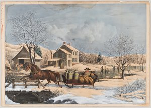Americké farmářské scény č. 4 od American School