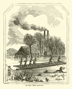 Mezi Bayous, březen 1863 od American School
