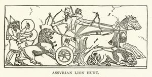 Lov asyrských lvů od American School