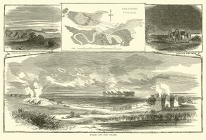 Útok na Fort Pulaski, duben 1863 od American School