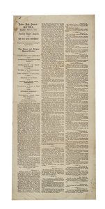 Auburn Daily Democrat Extra re: Fort Sumter, 15. dubna 1861 od American School